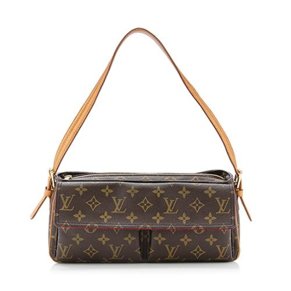 LOUIS VUITTON Viva Cite MM Shoulder Bag, authentic